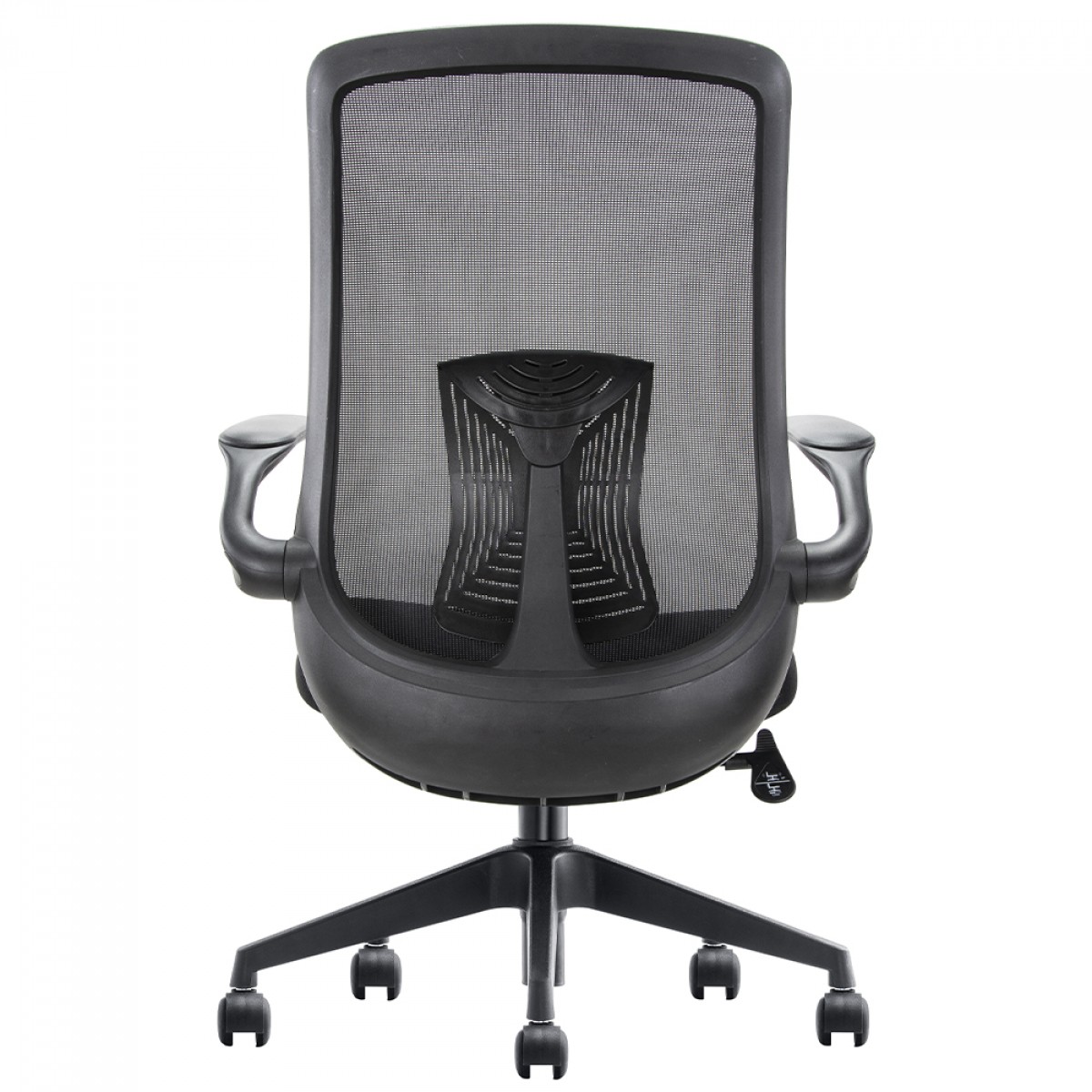 Cadeira De Escritório Dr. Office Versa, Ajustável, Mesh, Preto, DR-CH-VSR1DBF