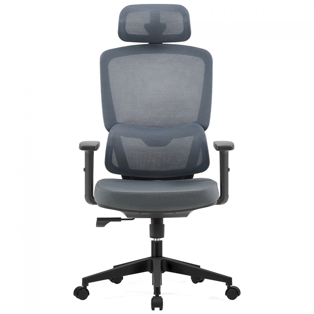 Cadeira de Escritório Dr. Office Work Pro, Ajustável, Mesh, Reclinável, Cinza, DR-CH-WKPR2DG 