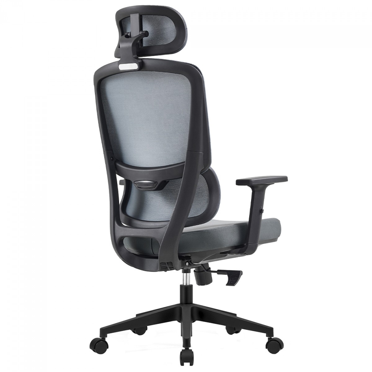 Cadeira de Escritório Dr. Office Work Pro, Ajustável, Mesh, Reclinável, Cinza, DR-CH-WKPR2DG 