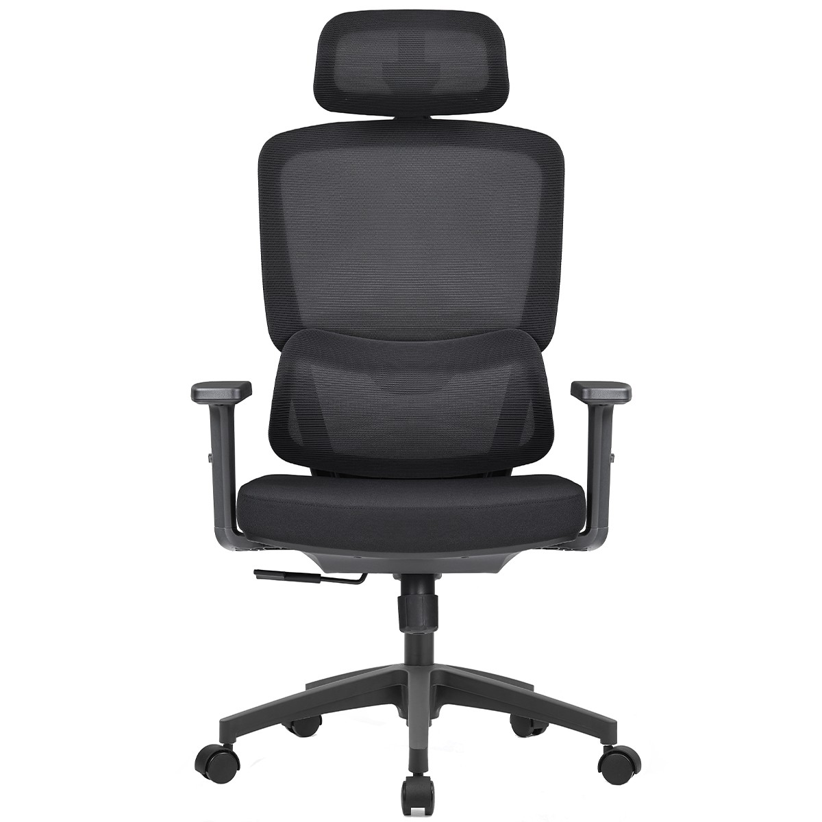 Cadeira de Escritório Dr. Office Work Pro, Ajustável, Mesh, Reclinável, Preta, DR-CH-WKPR2DB