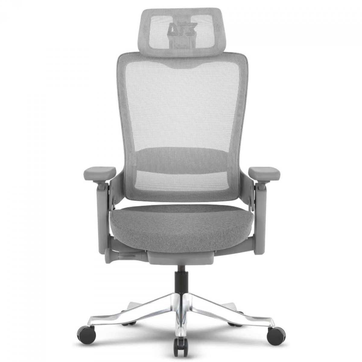 Cadeira De Escritório DT3 Adria, Ajustável, Ergonômica, 4D, Mesh, Cinza, 14728-2