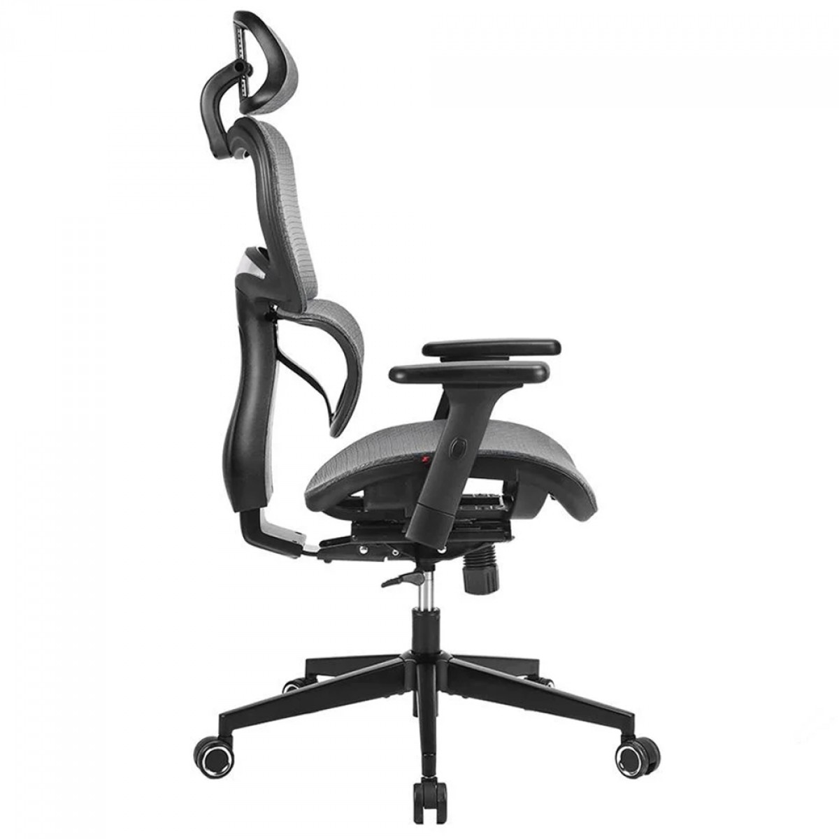 Cadeira De Escritório DT3 Alera+, Ajustável, Ergonômica, 3D, Mesh, Cinza e Preto, 13943-0