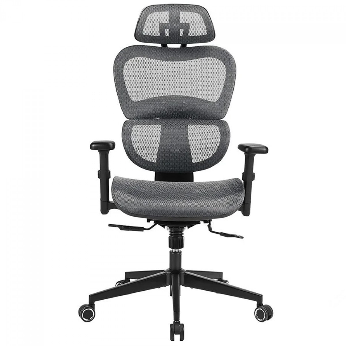Cadeira De Escritório DT3 Alera+, Ajustável, Ergonômica, 3D, Mesh, Cinza e Preto, 13943-0