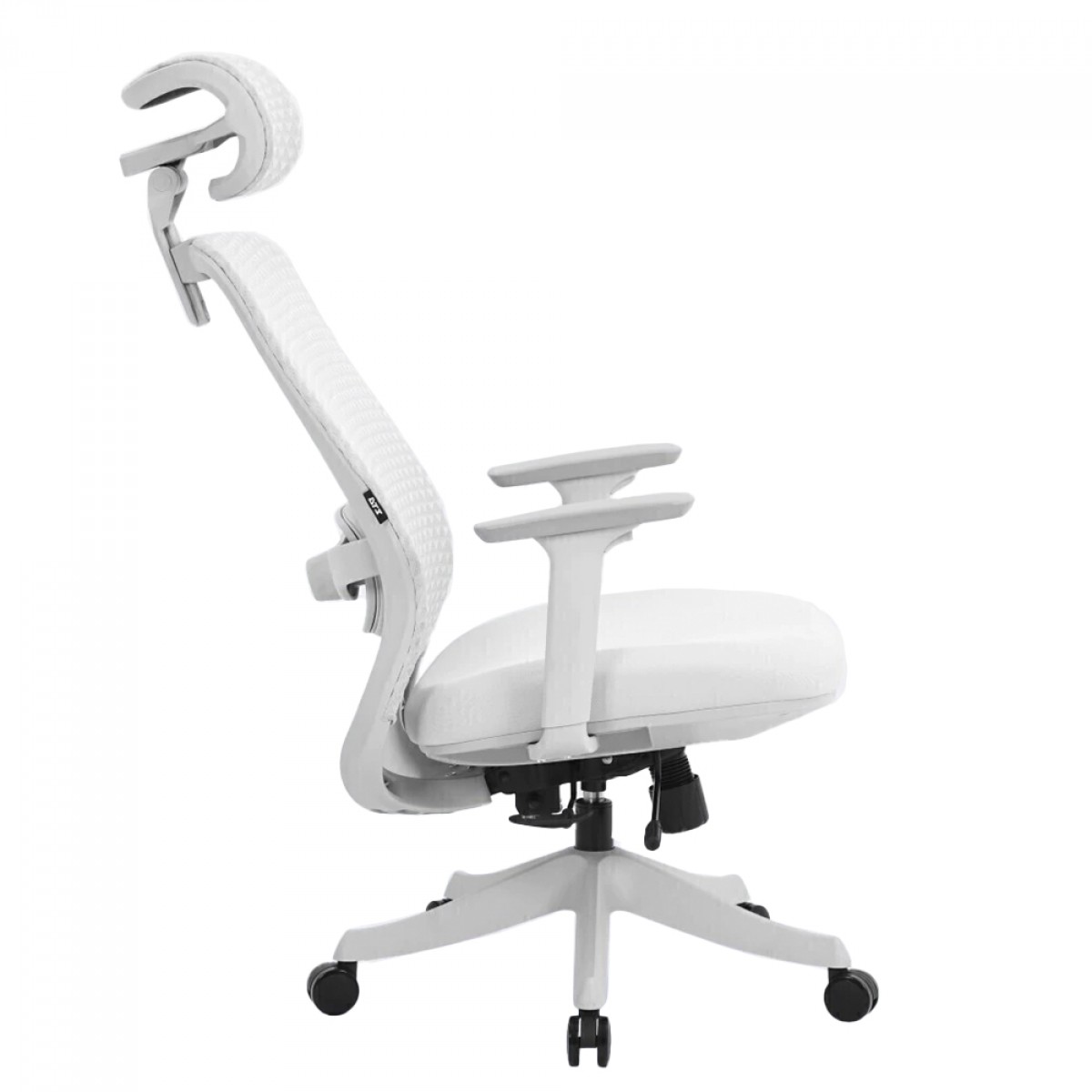 Cadeira de Escritório DT3 Atria Ashen, Tecido Trinity, 3D, Ajustável, Branco