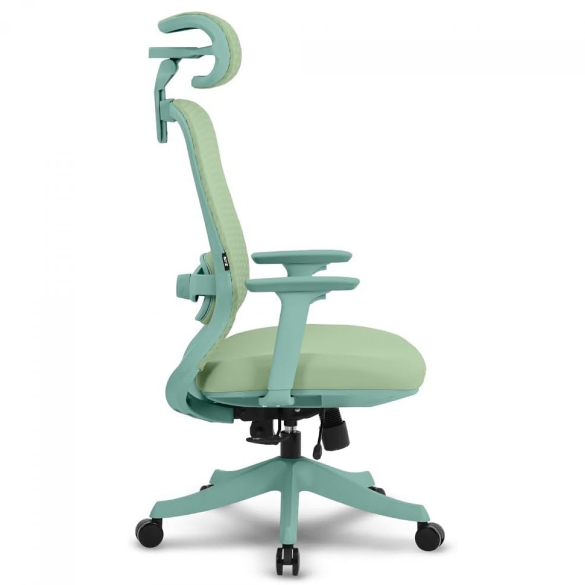 Cadeira de Escritório DT3 Atria Fresh Mint, Tecido Trinity, 3D, Ajustável, Verde
