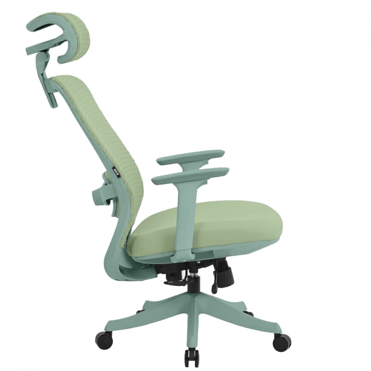 Cadeira de Escritório DT3 Atria Fresh Mint, Tecido Trinity, 3D, Ajustável, Verde