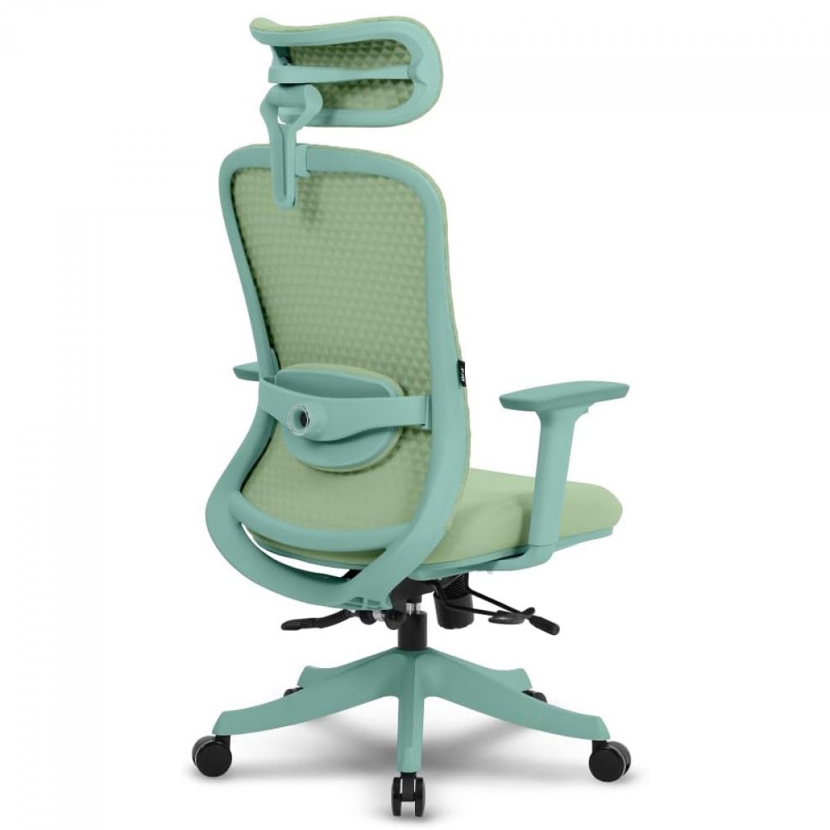 Cadeira de Escritório DT3 Atria Fresh Mint, Tecido Trinity, 3D, Ajustável, Verde