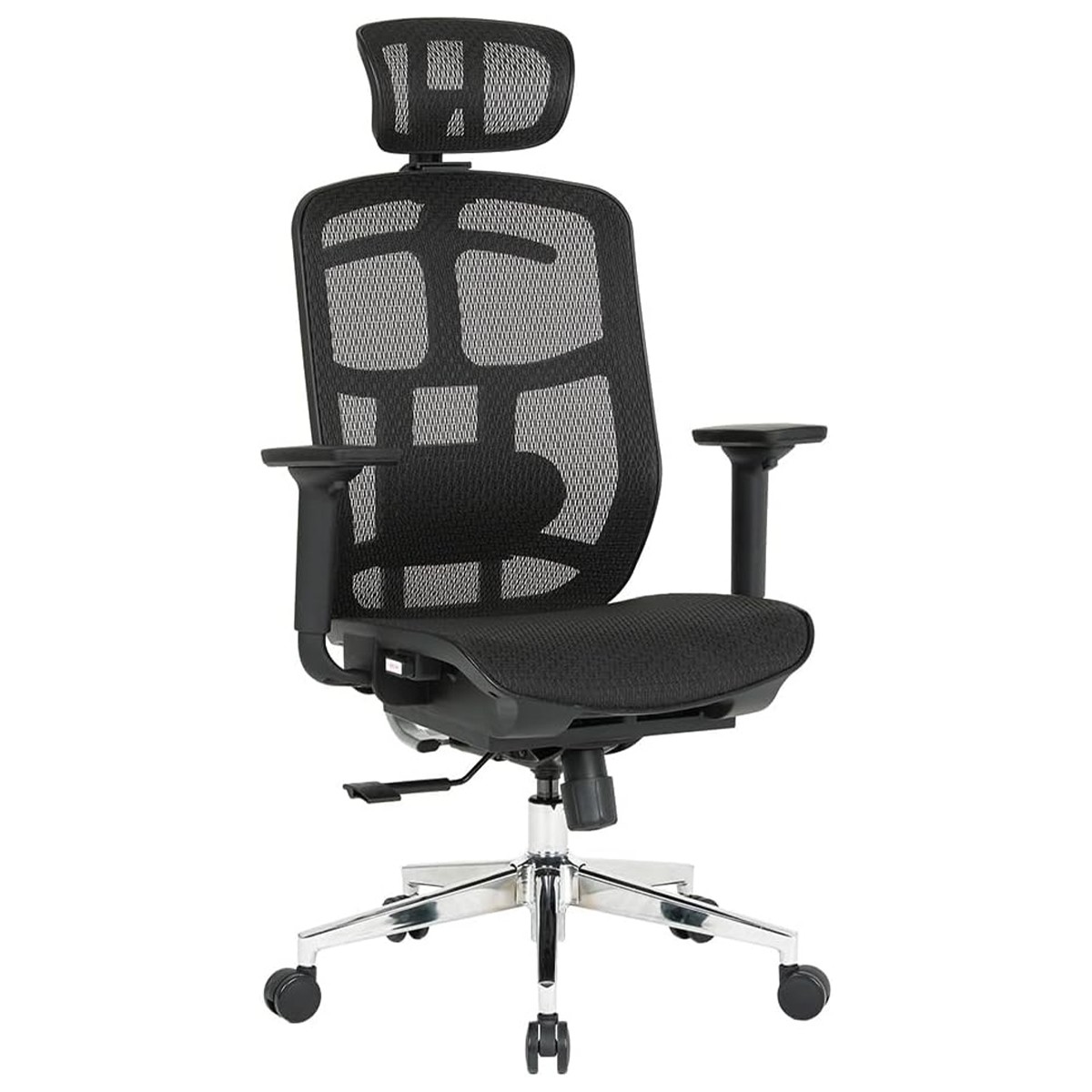 Cadeira De Escritório DT3 Diana +, Ajustável, Ergonômica, 3D, Mesh, Preta, 14445-8