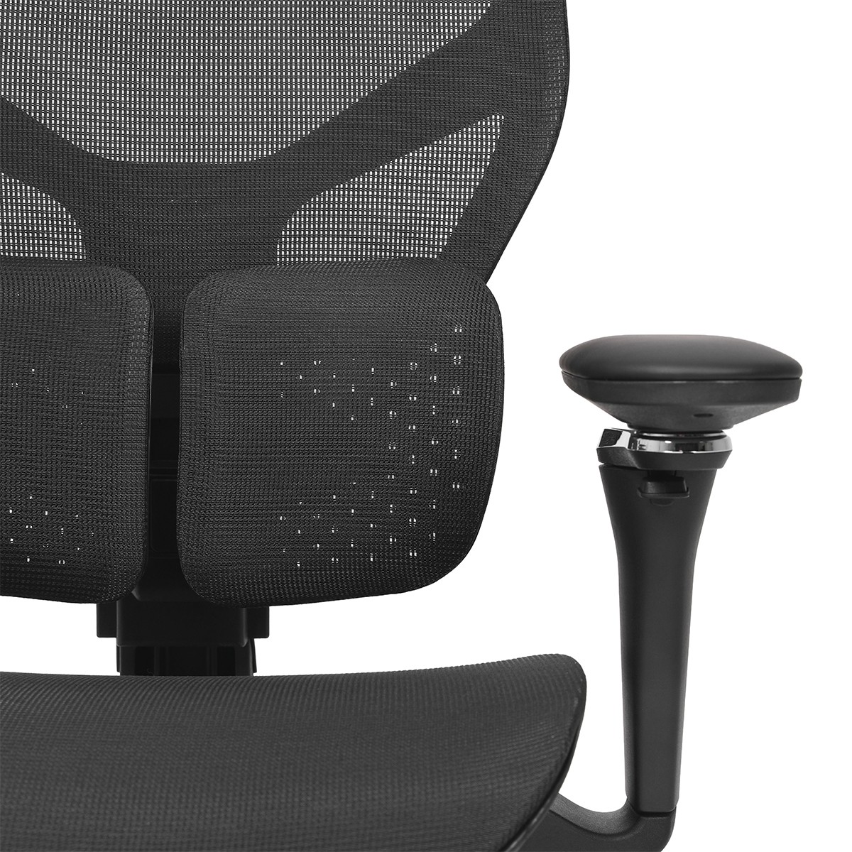 Cadeira De Escritório DT3 ErgoStance, Ajustável, Ergonômica, 5D, Mesh, Preto, 14897-9