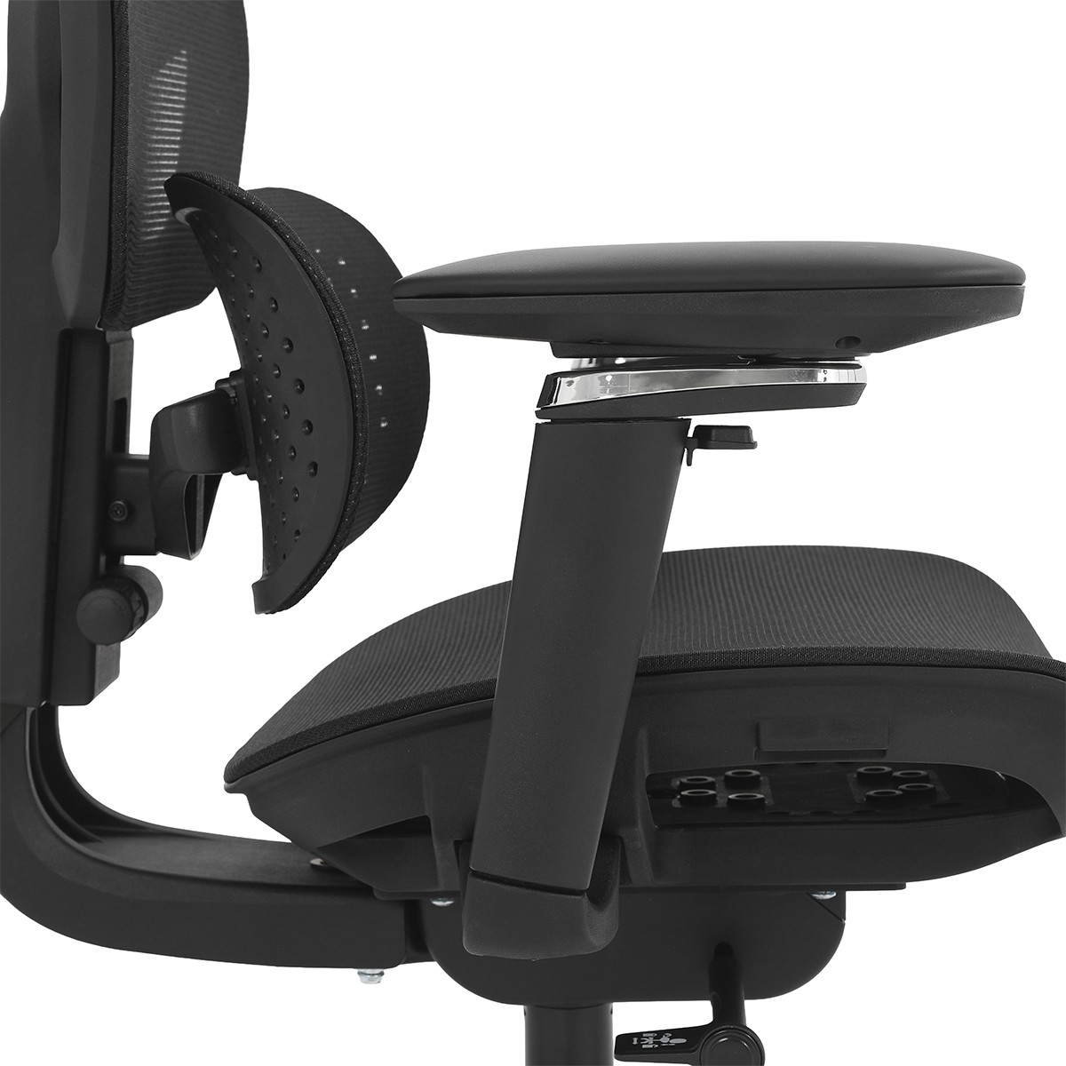Cadeira De Escritório DT3 ErgoStance, Ajustável, Ergonômica, 5D, Mesh, Preto, 14897-9