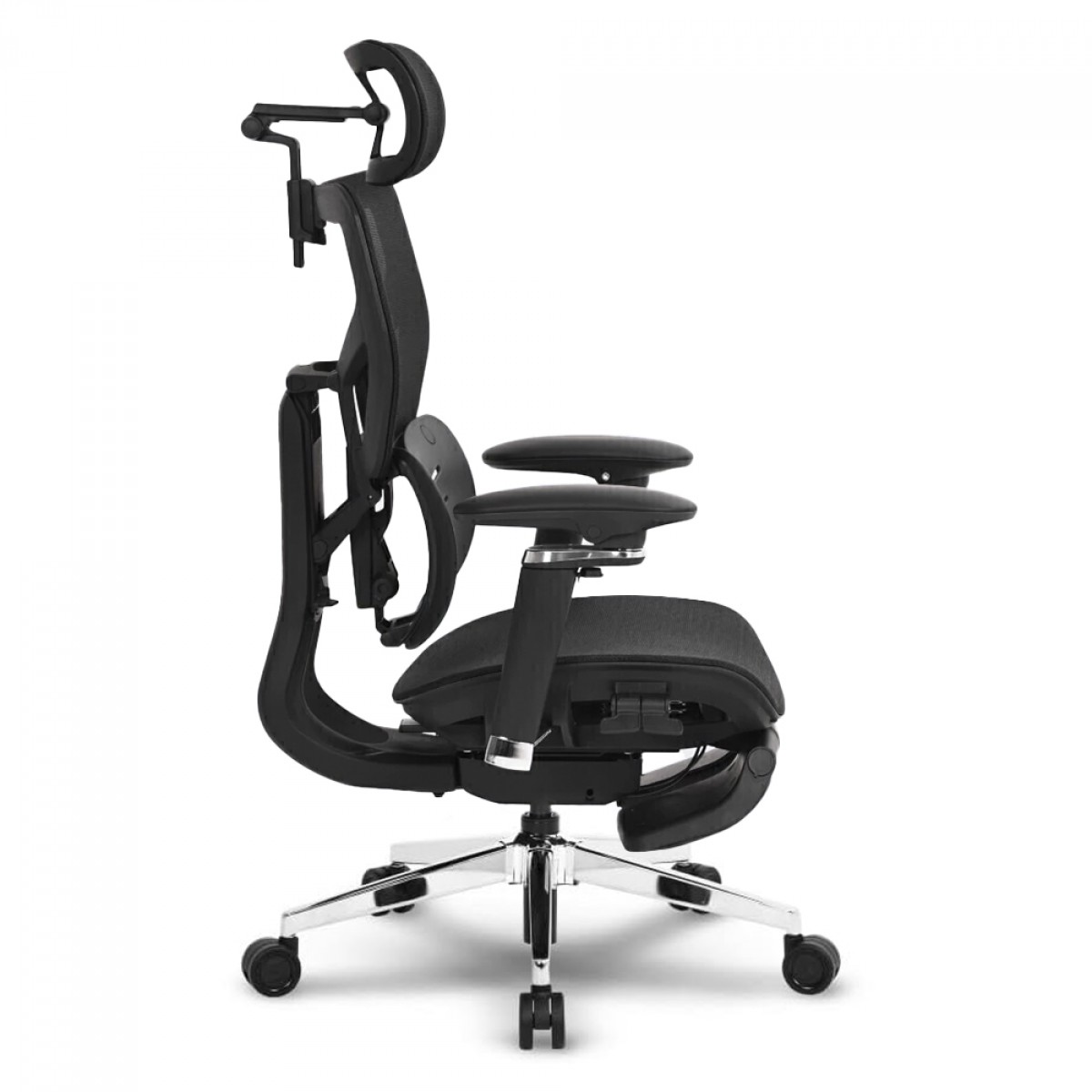 Cadeira De Escritório DT3 Glacius, Ajustável, Ergonômica, 6D, Mesh, Preto, 14553-8