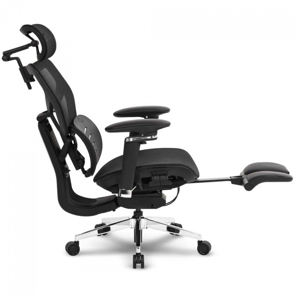 Cadeira De Escritório DT3 Glacius, Ajustável, Ergonômica, 6D, Mesh, Preto, 14553-8