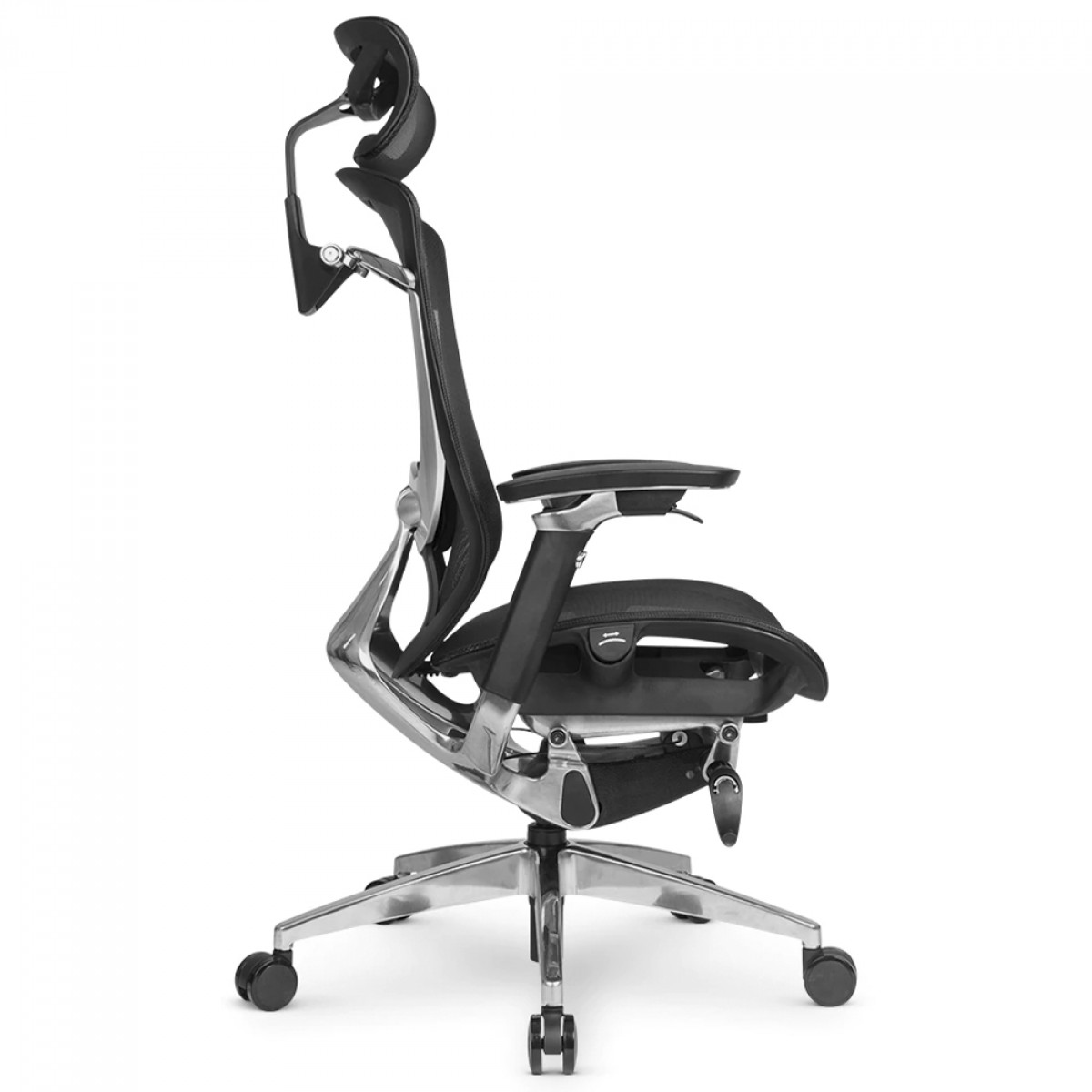 Cadeira De Escritório DT3 Heroica, Ajustável, Ergonômica, 5D, Mesh, Preto, 11181-2