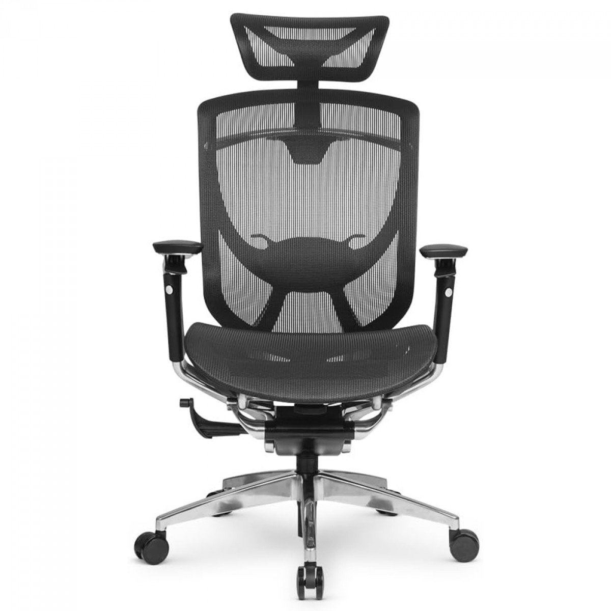 Cadeira De Escritório DT3 Heroica, Ajustável, Ergonômica, 5D, Mesh, Preto, 11181-2