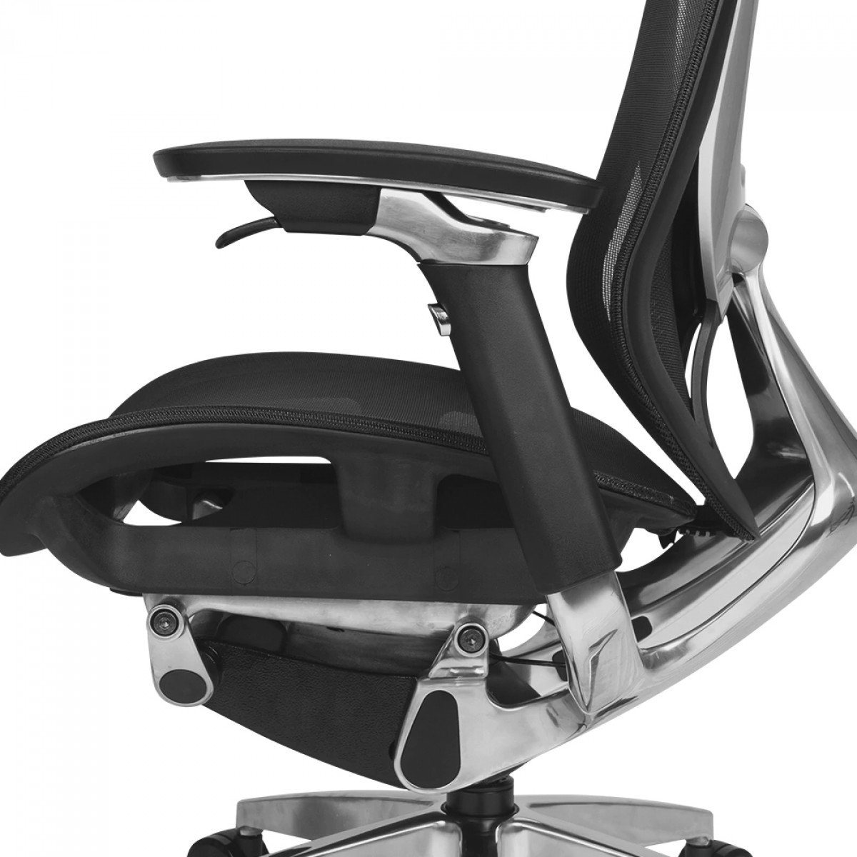 Cadeira De Escritório DT3 Heroica, Ajustável, Ergonômica, 5D, Mesh, Preto, 11181-2