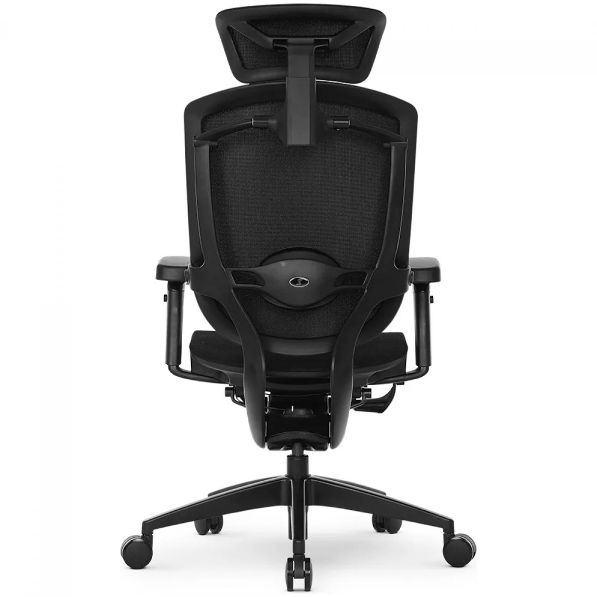 Cadeira De Escritório DT3 Iryna DF Black, Ajustável, Ergonômica, 5D, Tecido, Preta, 13939-5