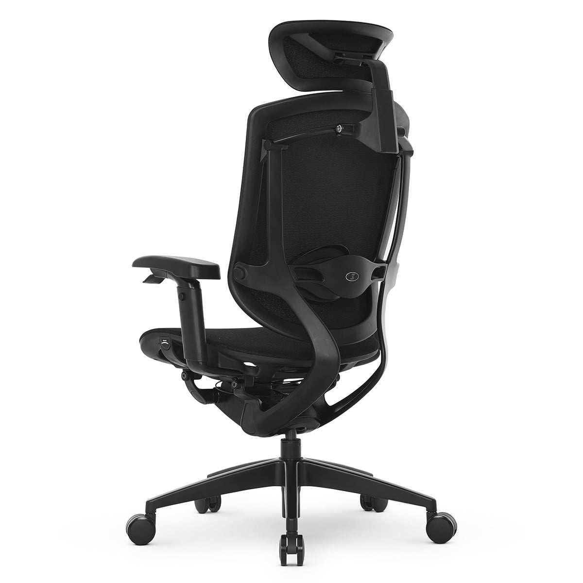 Cadeira De Escritório DT3 Iryna DF Black, Ajustável, Ergonômica, 5D, Tecido, Preta, 13939-5