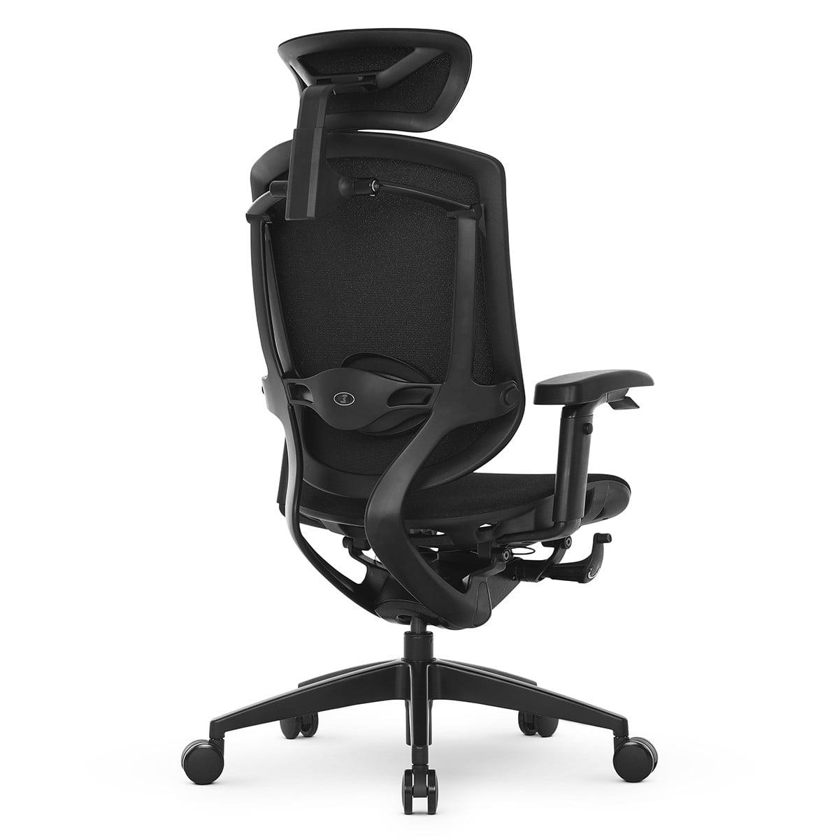 Cadeira De Escritório DT3 Iryna DF Black, Ajustável, Ergonômica, 5D, Tecido, Preta, 13939-5