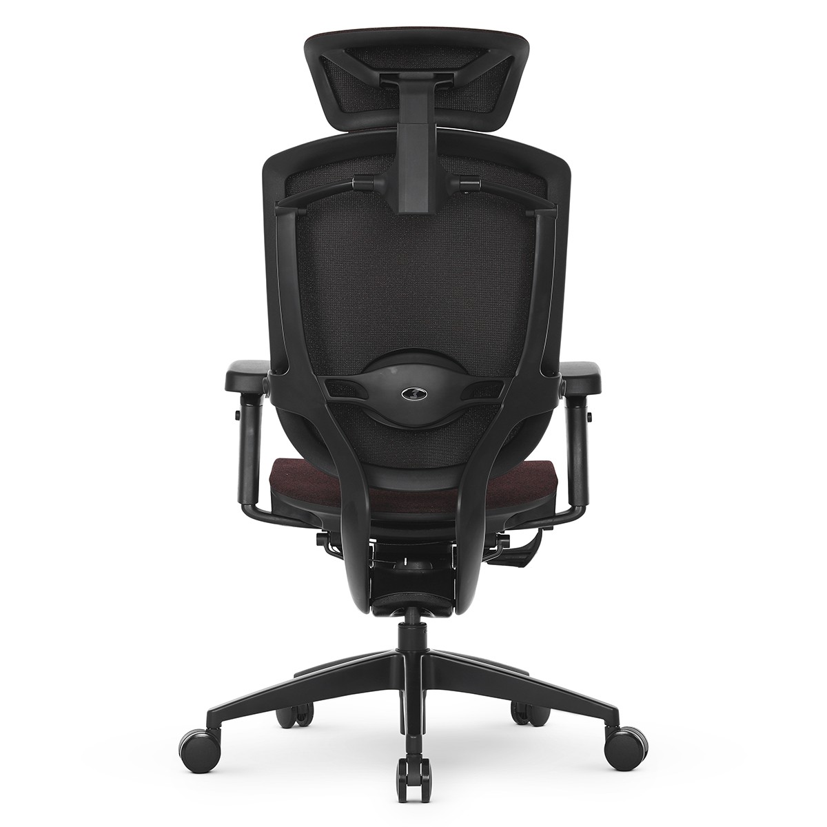 Cadeira De Escritório DT3 Iryna DF Bordô, Ajustável, Ergonômica, 5D, Tecido, 13935-1
