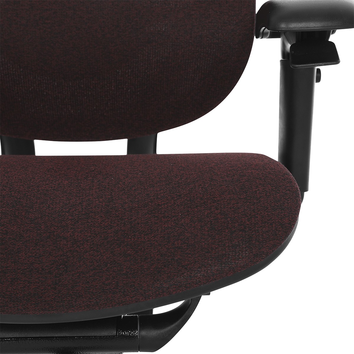 Cadeira De Escritório DT3 Iryna DF Bordô, Ajustável, Ergonômica, 5D, Tecido, 13935-1
