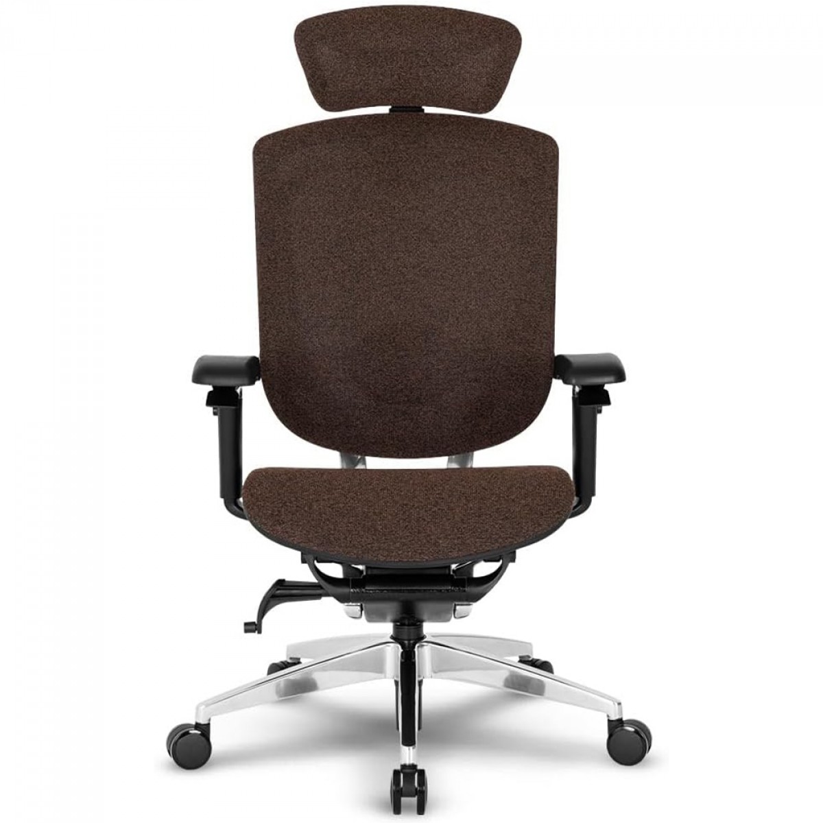 Cadeira De Escritório DT3 Iryna DF Wood, Ajustável, Ergonômica, 5D, Tecido, 13937-3