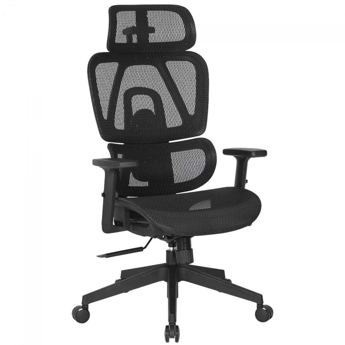 Cadeira De Escritório DT3 Valor, Ajustável, Ergonômica, Mesh, Preto