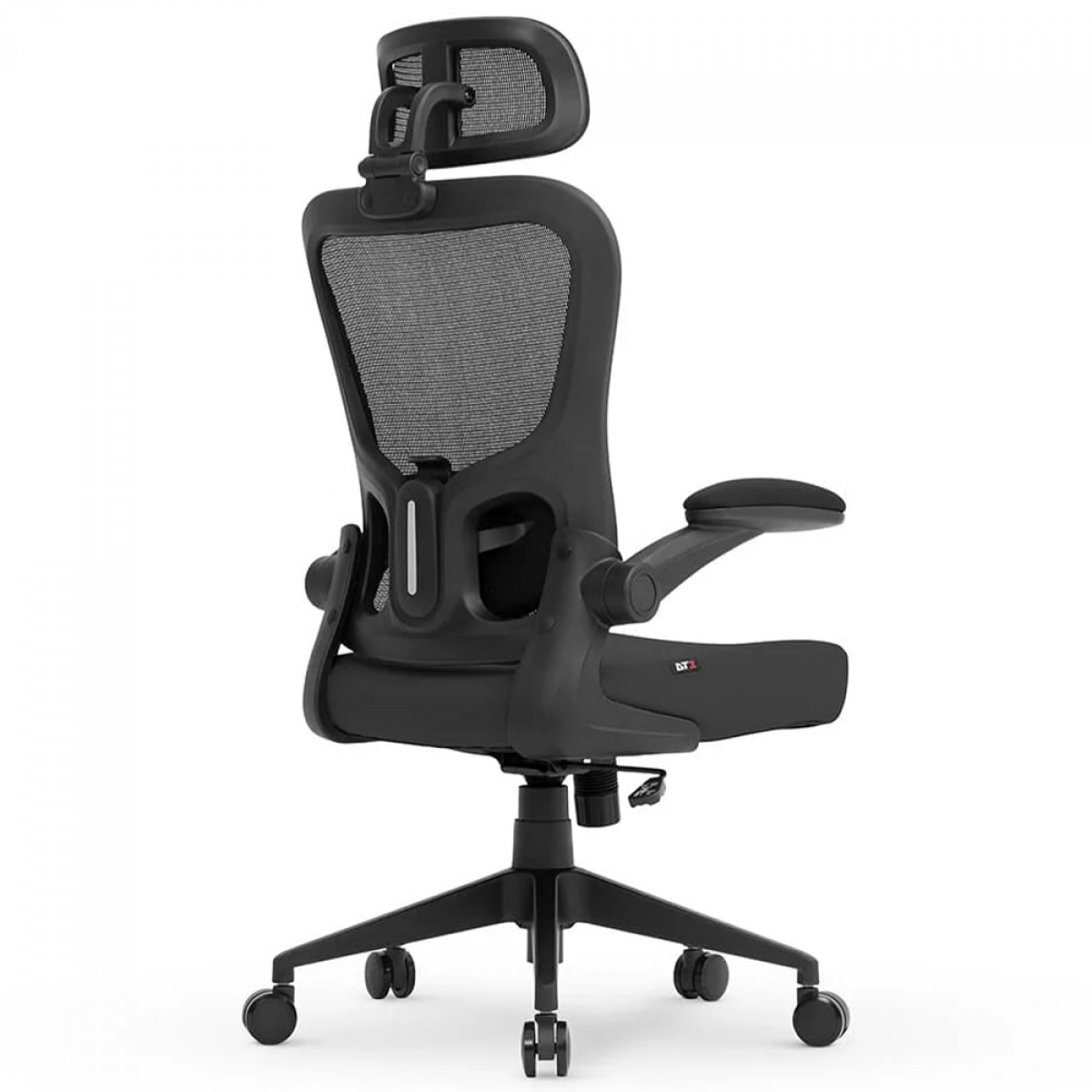 Cadeira De Escritório DT3 Vita H, Ajustável, Ergonômica, Mesh, Cinza Escuro, 14230-0