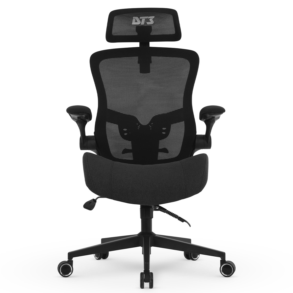 Cadeira De Escritório DT3 Vita Super H, Ajustável, Ergonômica, Mesh, Preta, 14247-8