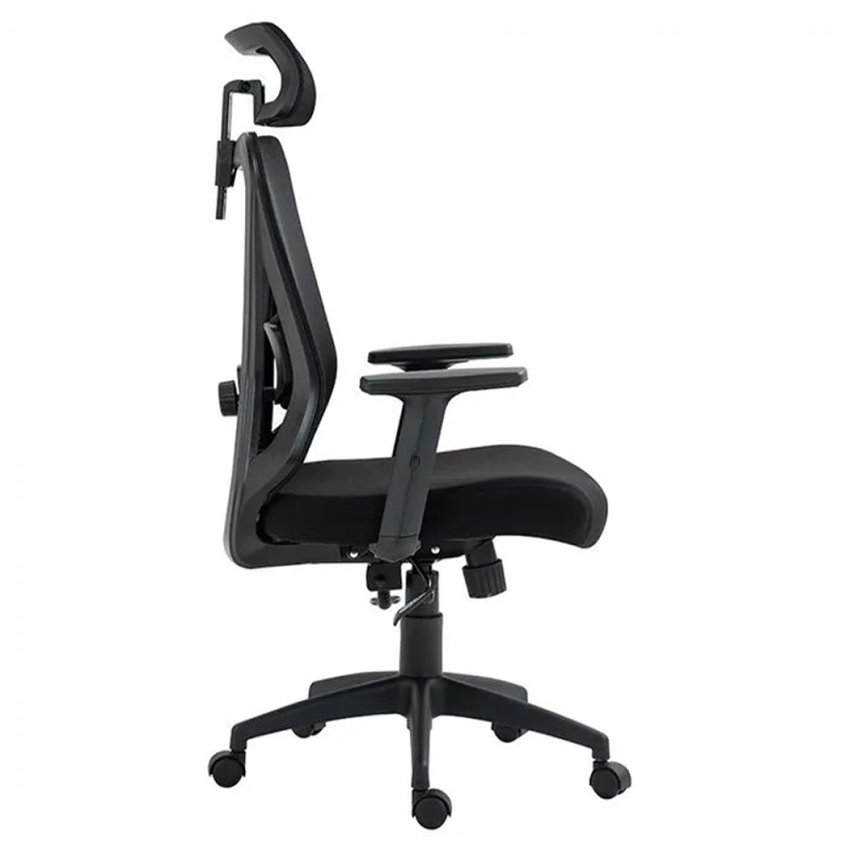 Cadeira de Escritório Ergonômica Multi, Mesh, Altura e Braço Ajustável, Preta, GA231