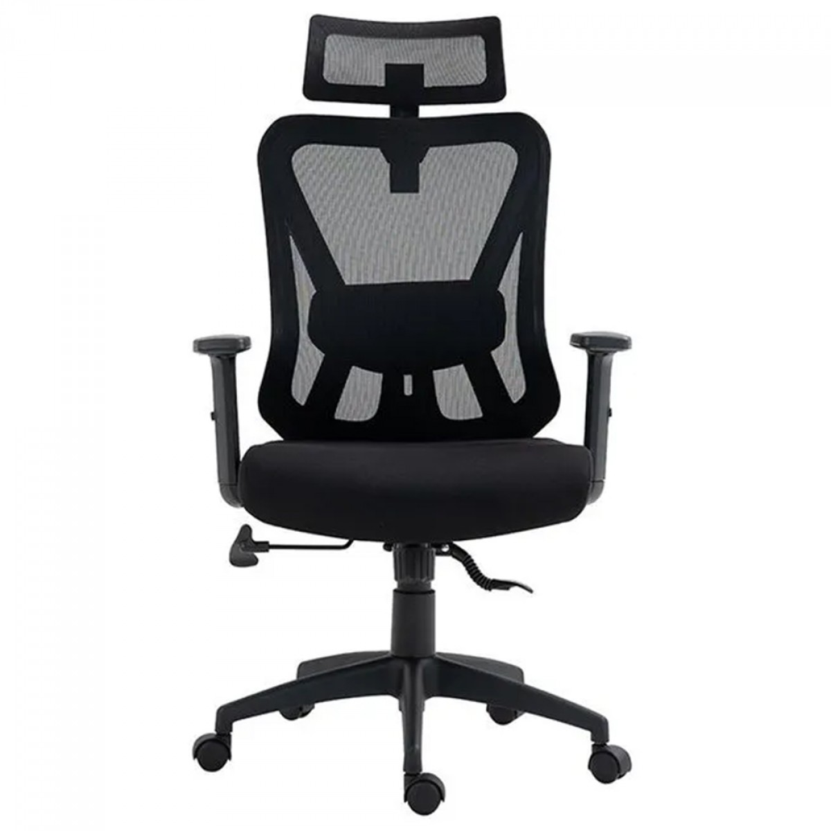 Cadeira de Escritório Ergonômica Multi, Mesh, Altura e Braço Ajustável, Preta, GA231
