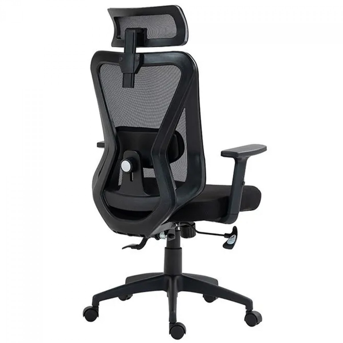 Cadeira de Escritório Ergonômica Multi, Mesh, Altura e Braço Ajustável, Preta, GA231