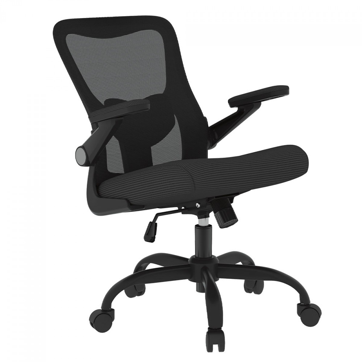 Cadeira de Escritório FlexiSpot OCB1-Lite, Ajustável, 3D, Mesh, Preta