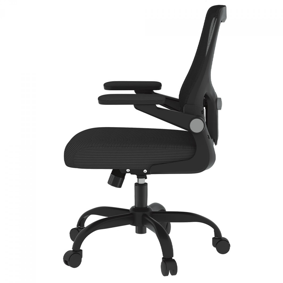 Cadeira de Escritório FlexiSpot OCB1-Lite, Ajustável, 3D, Mesh, Preta