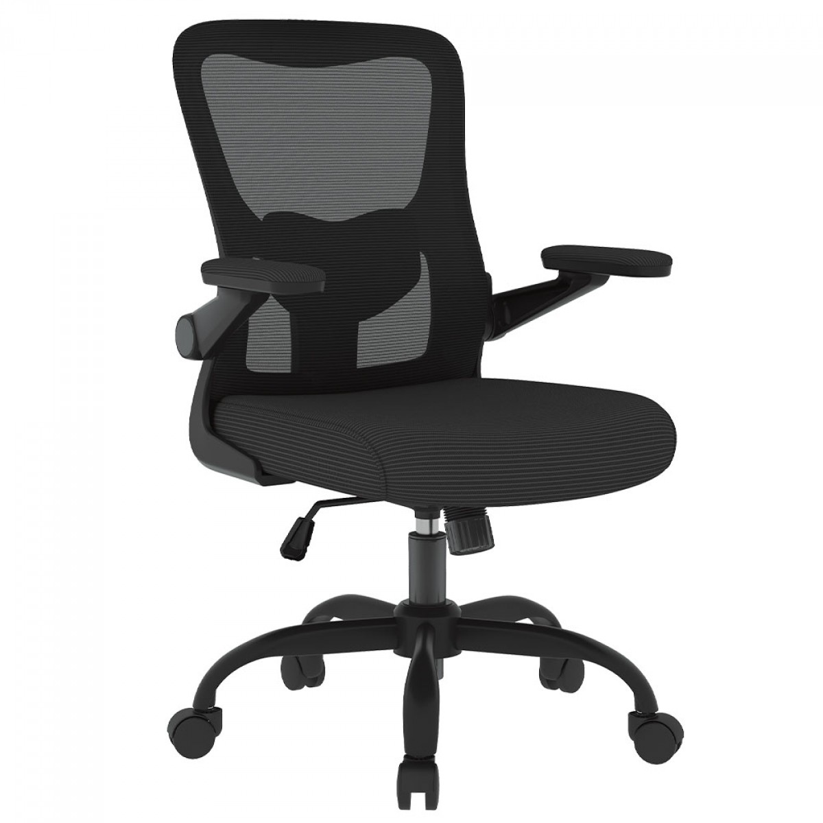 Cadeira de Escritório FlexiSpot OCB1-Lite, Ajustável, 3D, Mesh, Preta