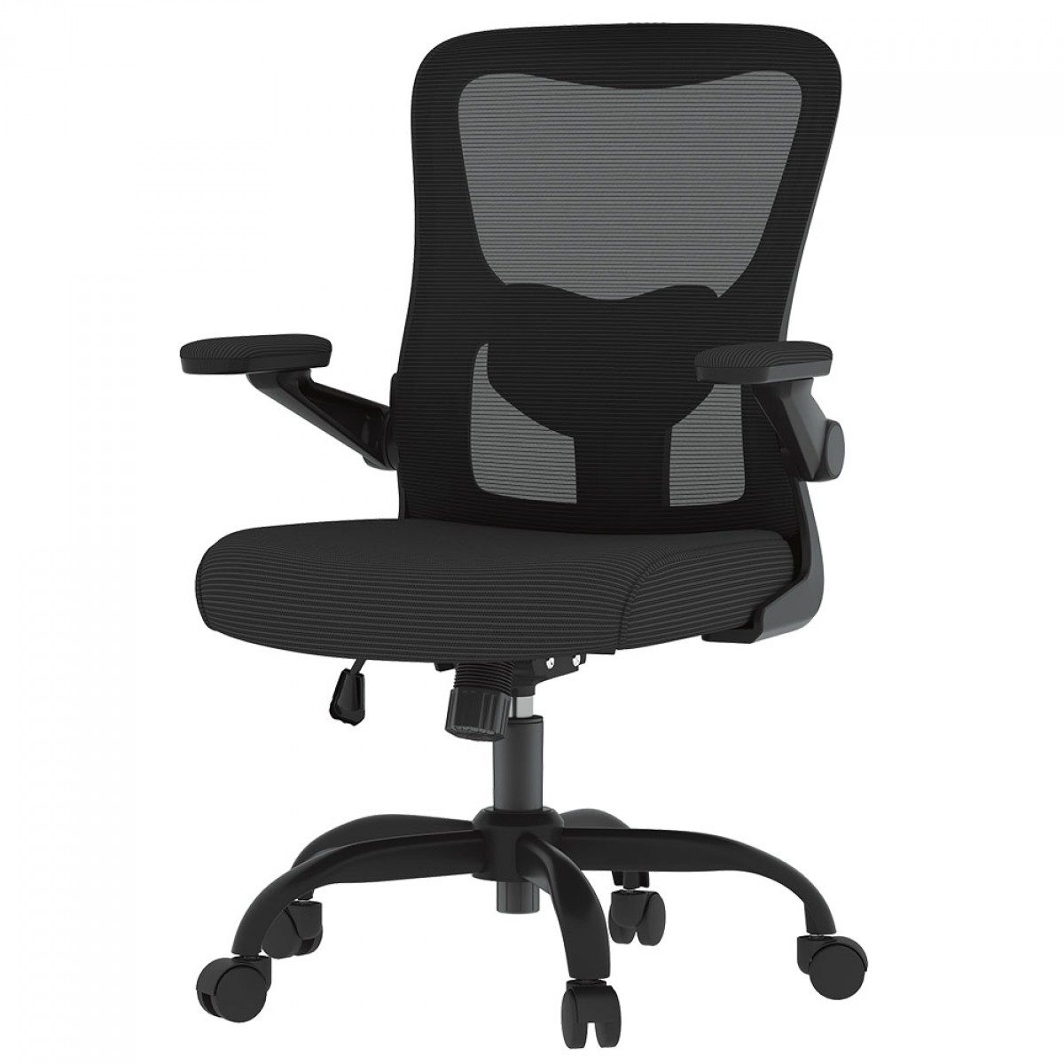 Cadeira de Escritório FlexiSpot OCB1-Lite, Ajustável, 3D, Mesh, Preta