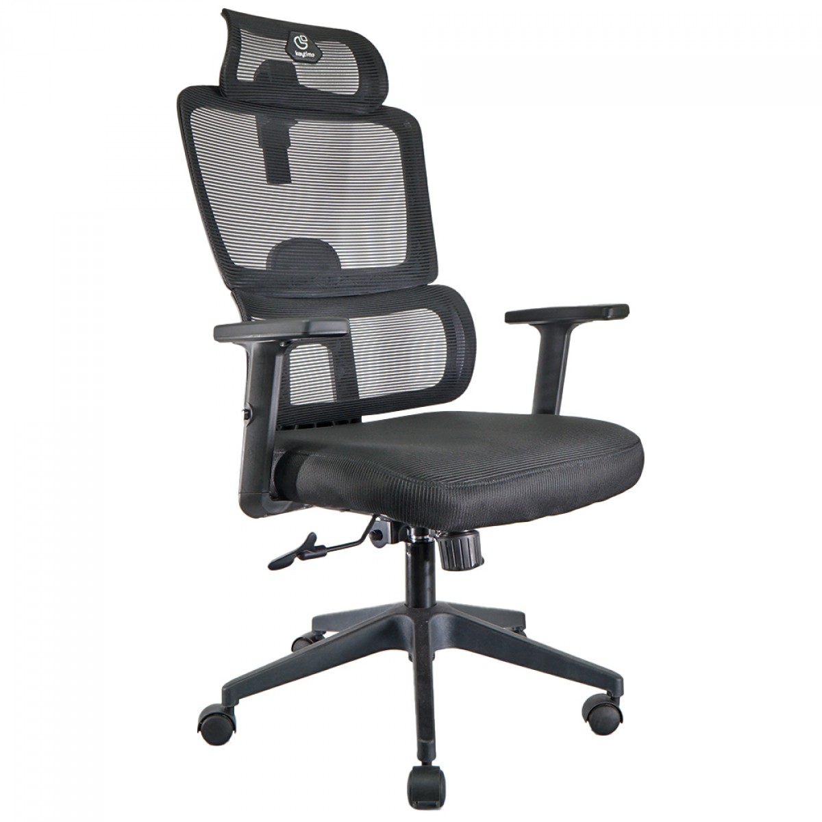 Cadeira de Escritório Keytime ErgoFlex 3D, Ajustável, Mesh, Preta, KYT00041