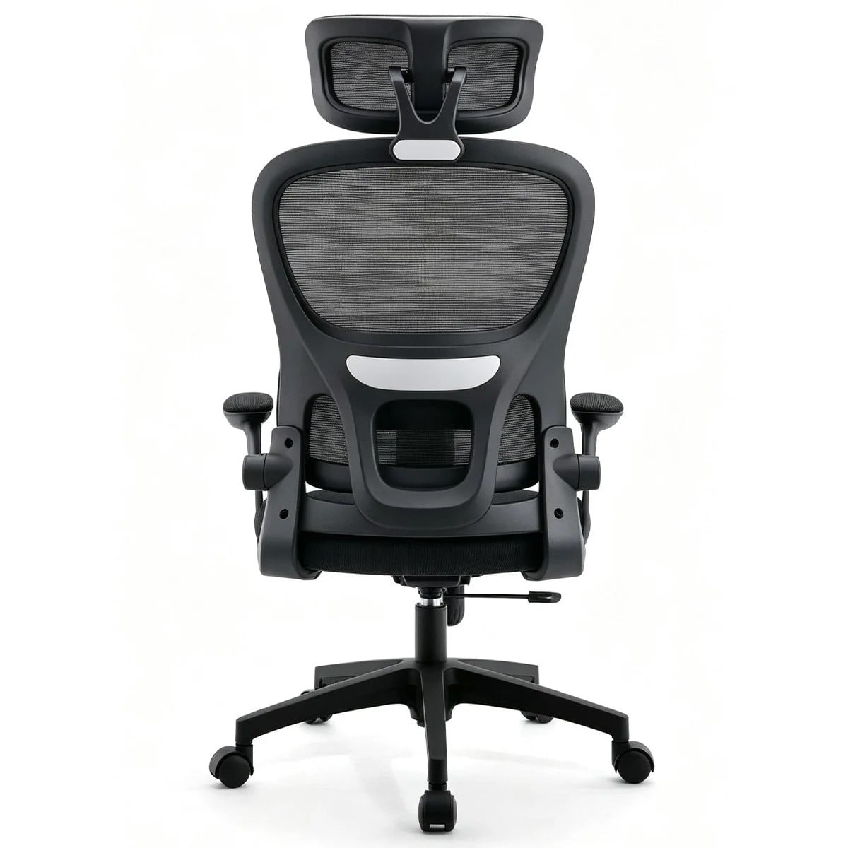 Cadeira de Escritório Rise Mode Office 14, Mesh, Ajustável, Preta, RM-CO-14-BK