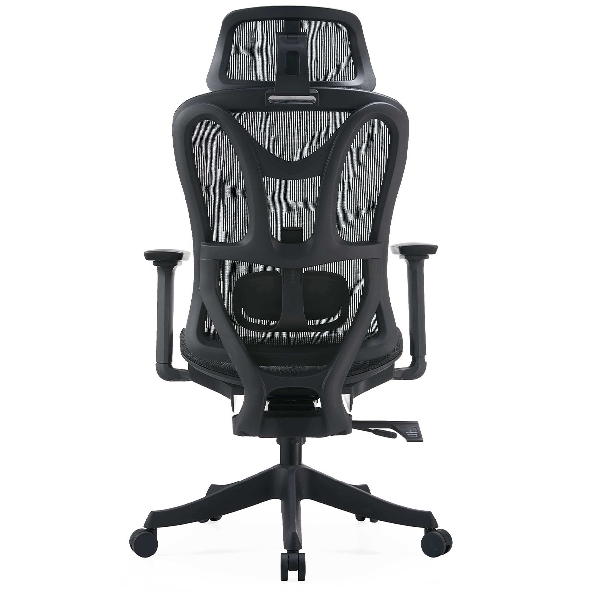 Cadeira de Escritório Rise Mode Office 20, Mesh, 6D, Ajustável, Preta, RM-CO-20-BK