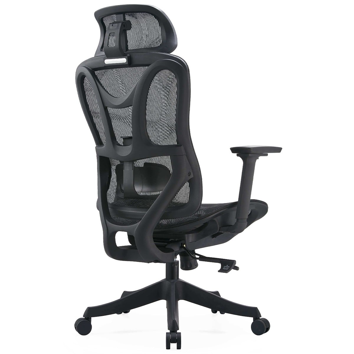 Cadeira de Escritório Rise Mode Office 20, Mesh, 6D, Ajustável, Preta, RM-CO-20-BK