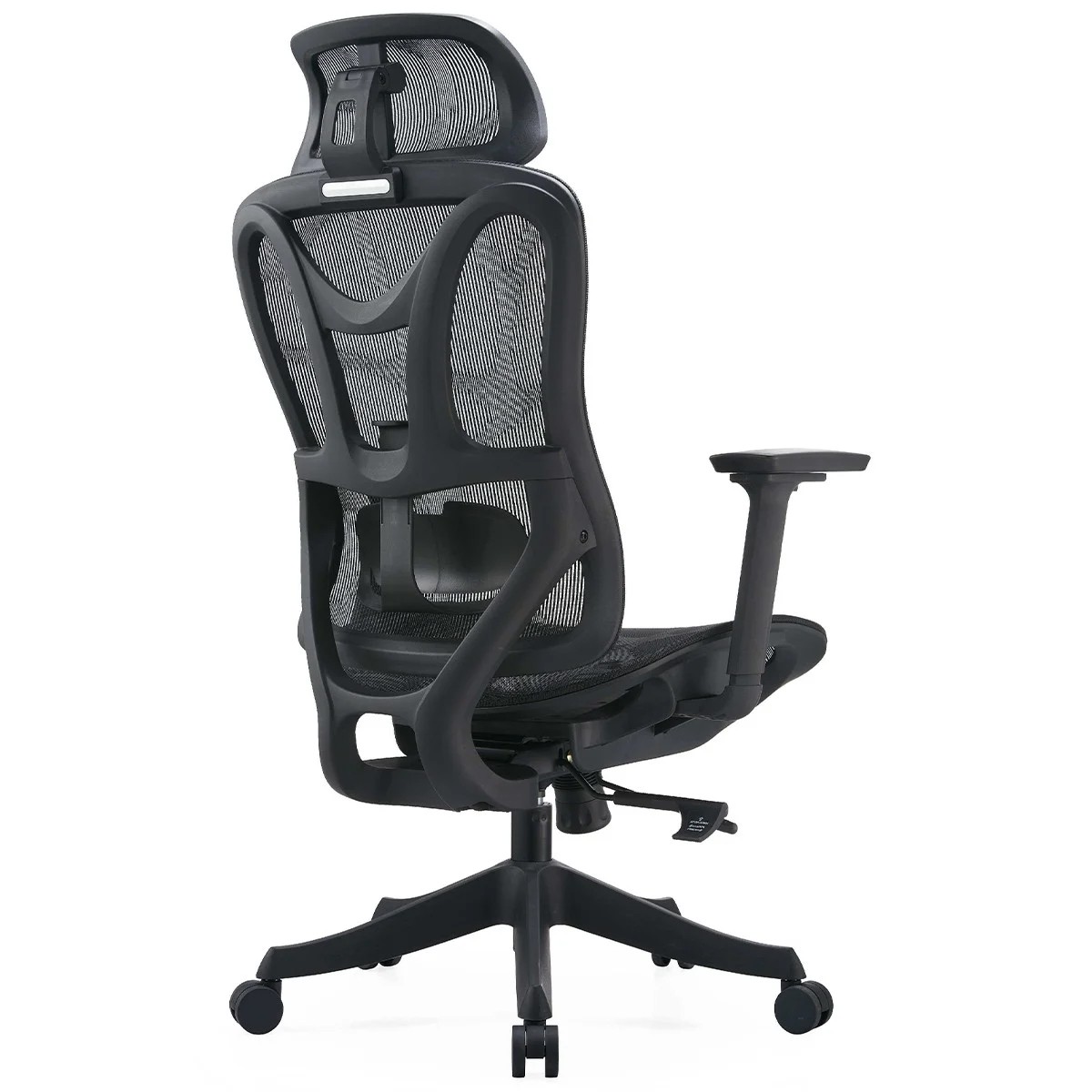 Cadeira de Escritório Rise Mode Office 20, Mesh, Ajustável, Preta, RM-CO-20-BK