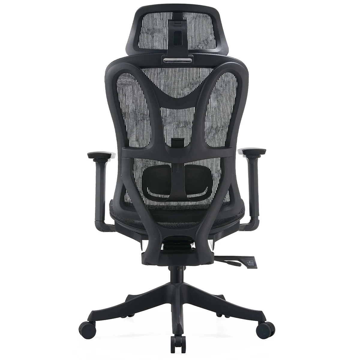 Cadeira de Escritório Rise Mode Office 20, Mesh, Ajustável, Preta, RM-CO-20-BK