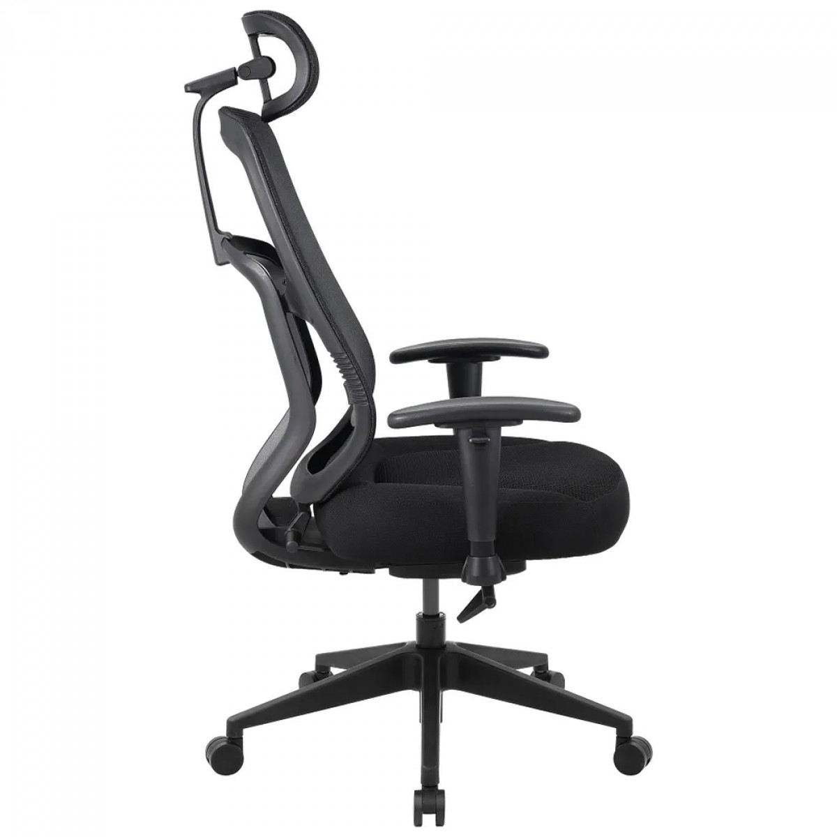 Cadeira de Escritório ThunderX3 Yama Neue, Mesh, Ajustável, Ergonômico, 3D, Preto