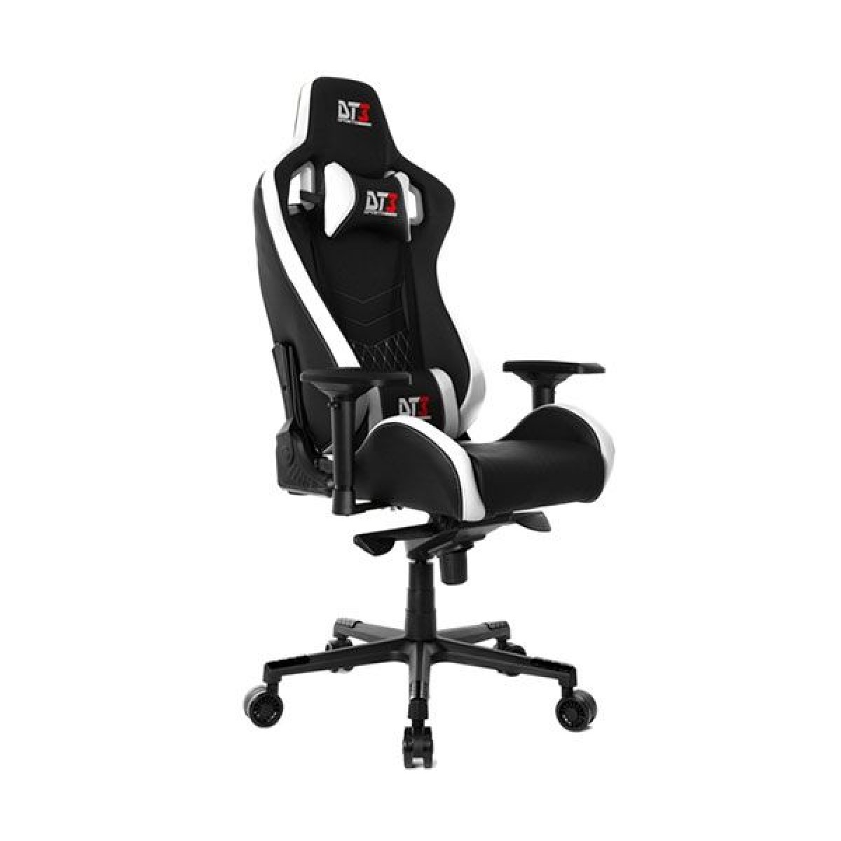 Cadeira Gamer ELITE DT3 Sports Onix Diamond Black/White