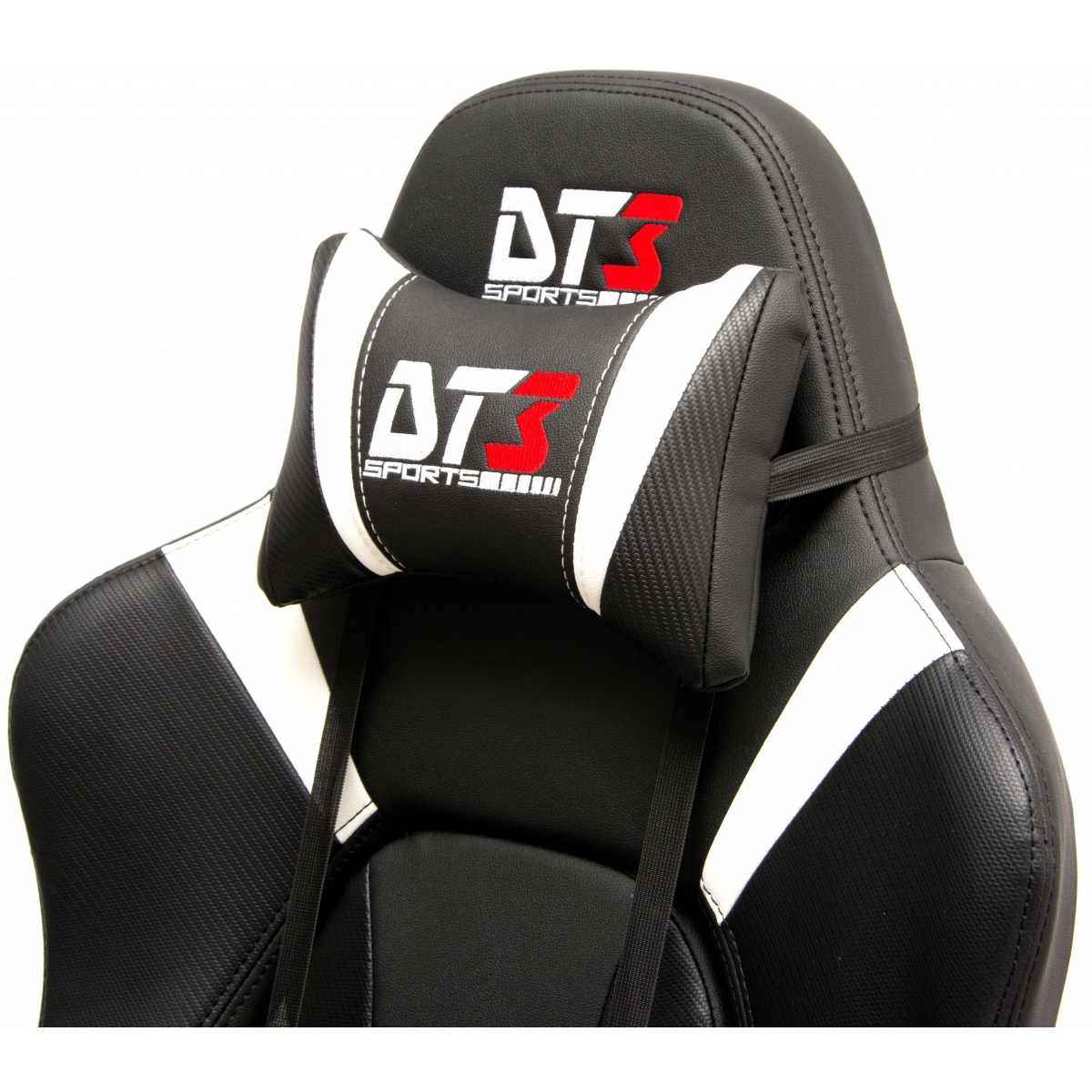 Cadeira Gamer DT3sports Elite Prime, Black-Carbon-White