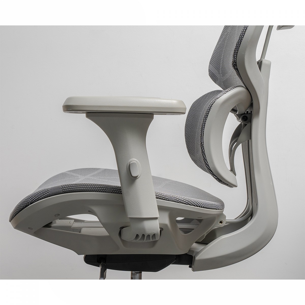 Cadeira Ergonômica Elements Siggy, Mesh, Reclinável, Cinza