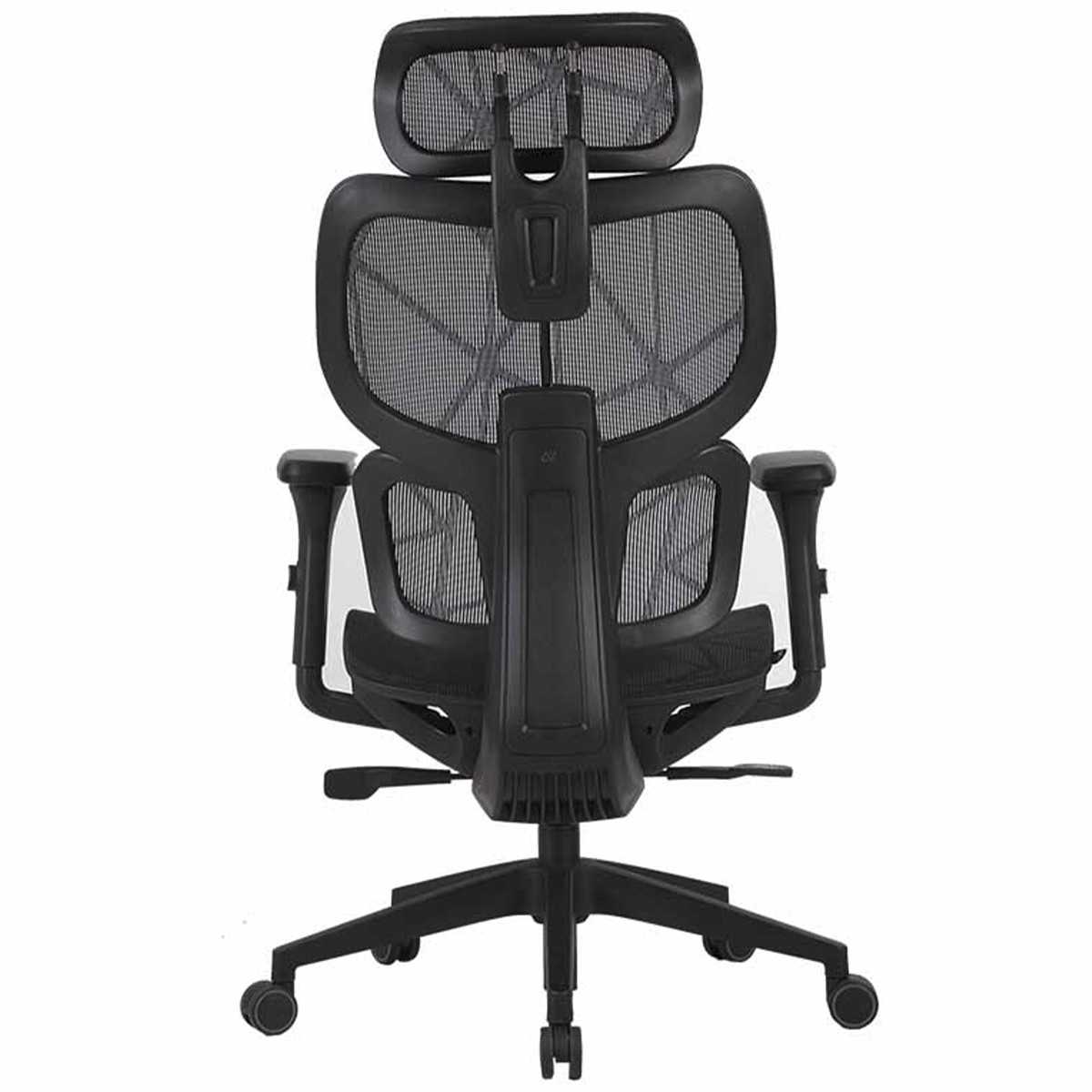 Cadeira Ergonômica Elements Siggy, Mesh, Reclinável, Preto