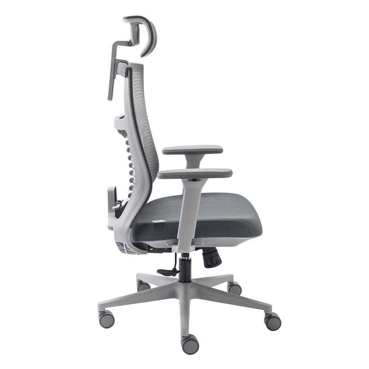 Cadeira Ergonômica Elements Vertta, Mesh, Reclinável, Cinza