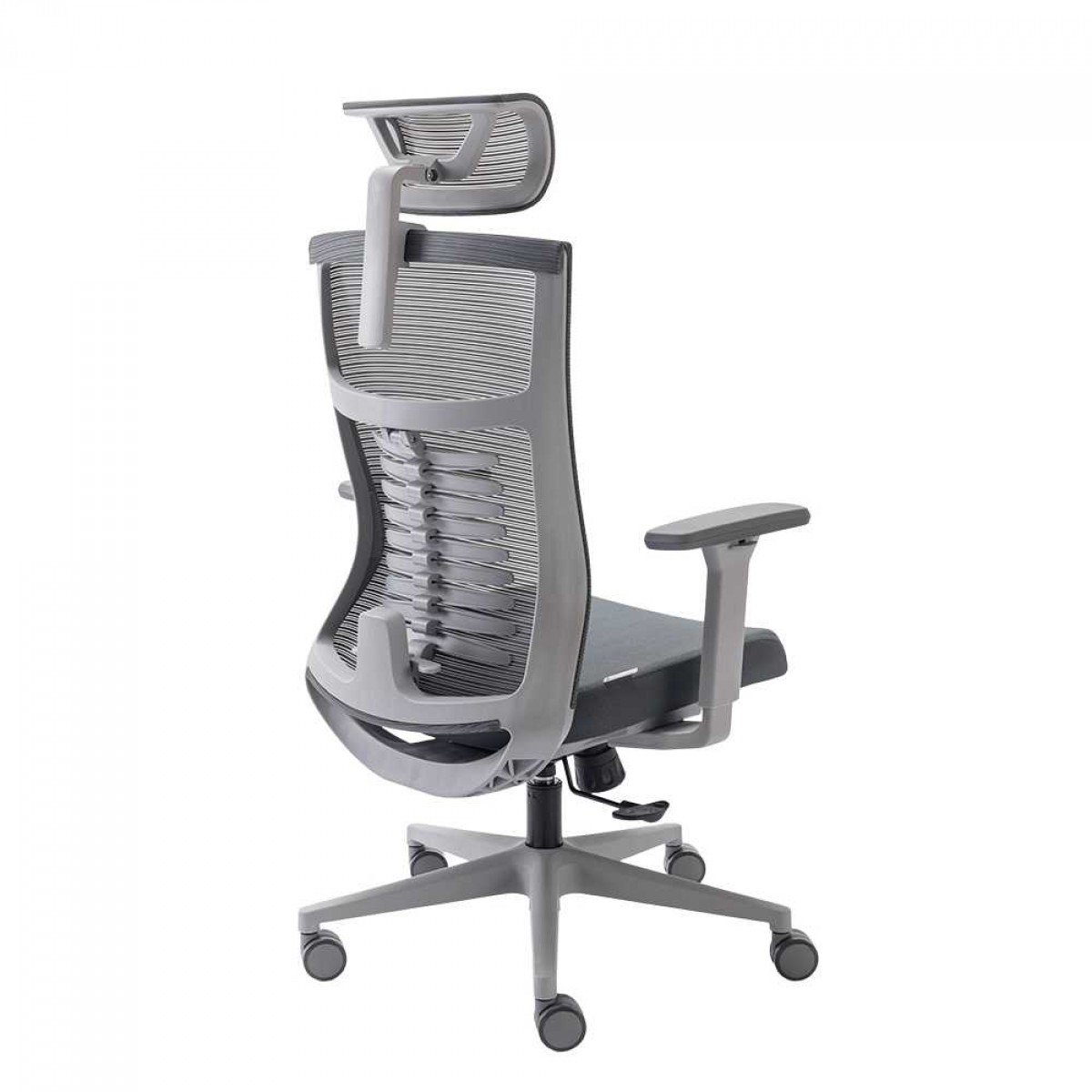 Cadeira Ergonômica Elements Vertta, Mesh, Reclinável, Cinza