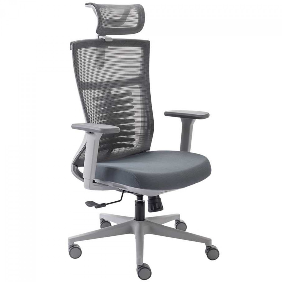Cadeira Ergonômica Elements Vertta, Mesh, Reclinável, Cinza