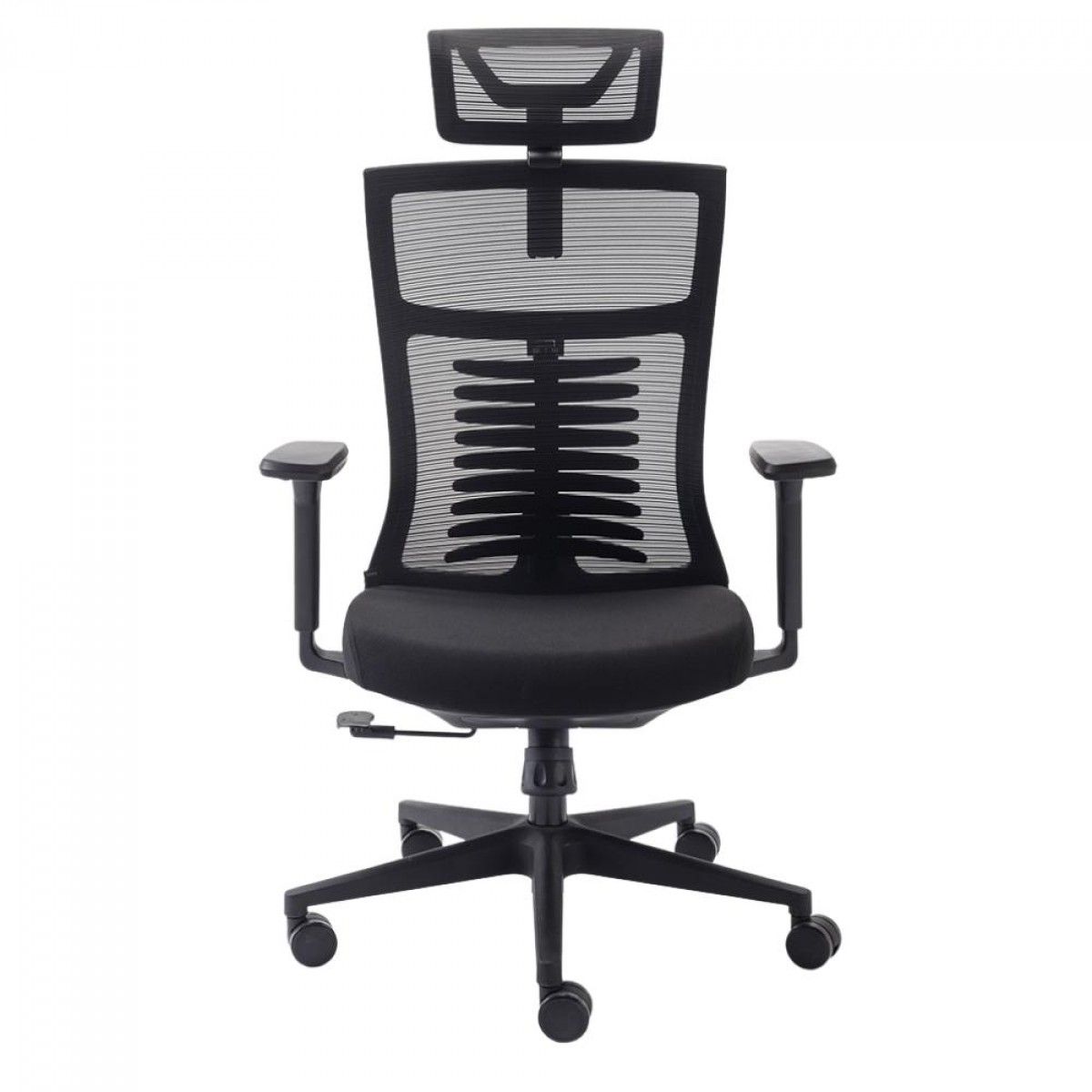 Cadeira Ergonômica Elements Vertta, Mesh, Reclinável, Preta